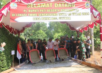 TMMD Sengkuyung Tahap III di Gulirkan ke Dua Desa