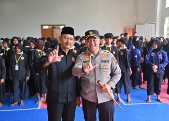 Jalin Silahturahmi! Peserta Pencak Silat PSCP Hadir di Momen Hari Bhayangkara ke 78