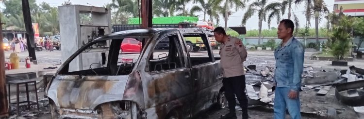 Ludes Terbakar di SPBU, Ali Mashuri : 1 Meninggal dan 2 Luka – Luka