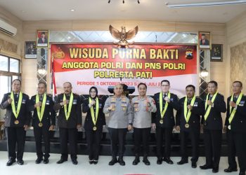 Rasa Hormat Bagi Purna Tugas, Kini 19 Personil Wisuda