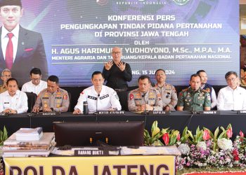 AHY dan Kapolda Jateng Gelar Kasus Mafia Tanah