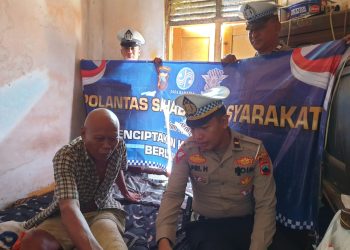 Silahturahmi Tatap Muka, Kini Korban Laka Lantas Terima Bantuan