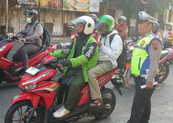Patuhi Peraturan Lalu lintas, Kini Kasatlantas Polres Kudus Gelar Operasi Patuh Candi 2024