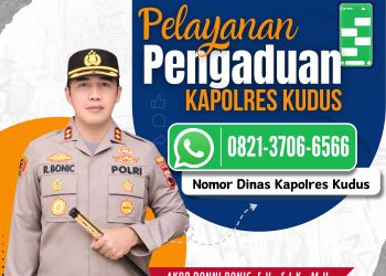 Hubungi 0821-3706-6566 !! Kapolres Kudus : Layanan Bagi Masyarakat adalah Utama