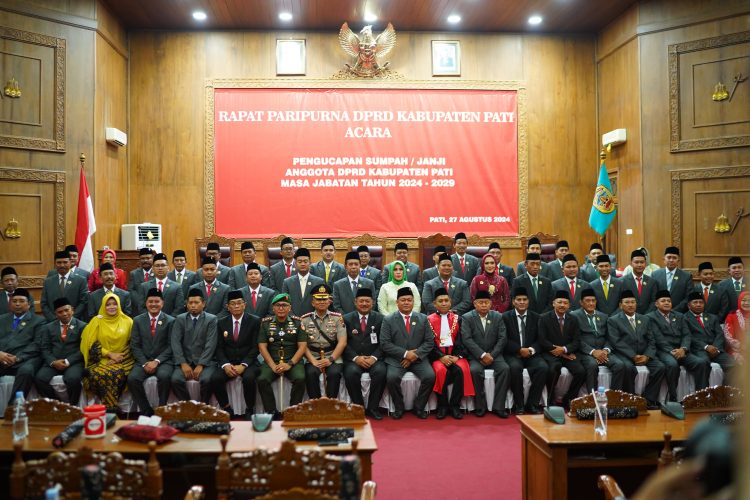 Terpilih Menjabat DPRD Pati, Kini 50 Anggota Dilantik