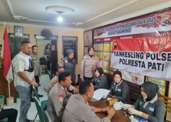 Kesehatan Bagi Personel Polresta Pati adalah Utama