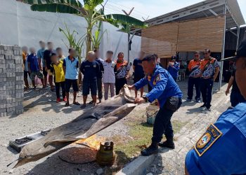 Hadapi Bencana Kebakaran, Kini Lapas Kelas IIB Pati Gelar Simulasi