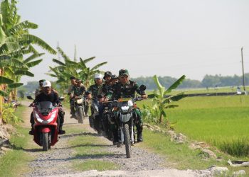 Dandim 0718/Pati Cek Kualitas Betonisasi dan Rehab Rumah