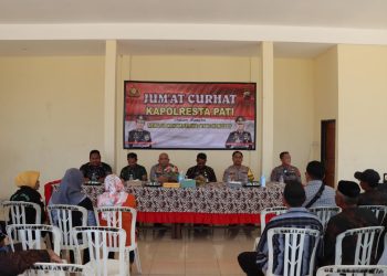 Jumat Curhat Bersama Kapolresta Pati, Kini Pengrajin Batik Bakaran Keluhkan Marak Knalpot Brong