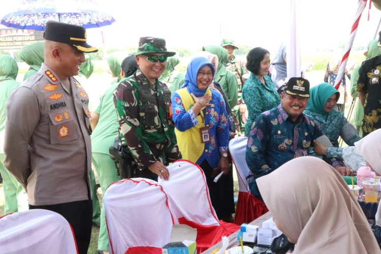 Sukseskan Pembangunan Desa, TMMD Sengkuyung IV Berakhir