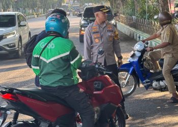 Yanmas Aman dan Lancar, Kapolresta cek Pelaksanaan Para Personil