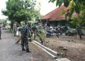 Aksi Kebersihan di Gelar, Kini Personil Kodim 0718/Pati Kompak