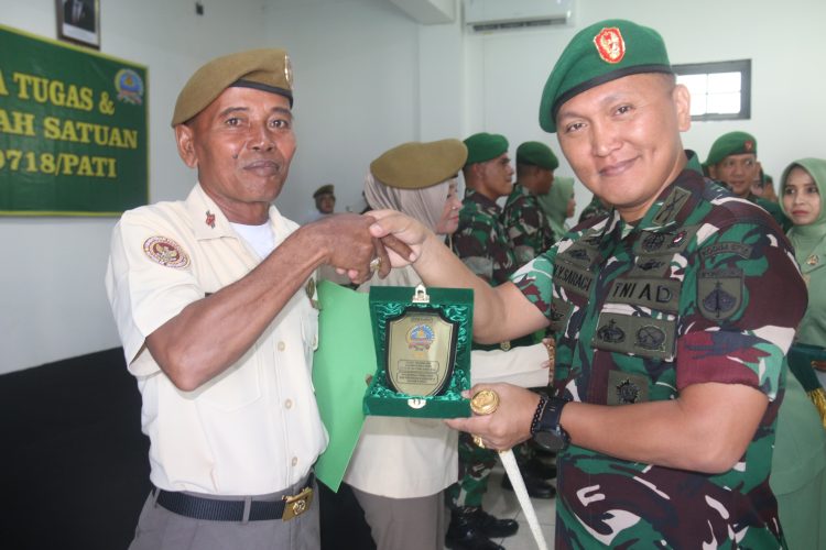 Purna Tugas dan Pindah Satuan, Dandim 0718/Pati Sampaikan Pesan Khusus Bagi Anggota