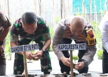 Peluncuran Gugus Tugas Polri Serentak Dukung Ketahanan Pangan