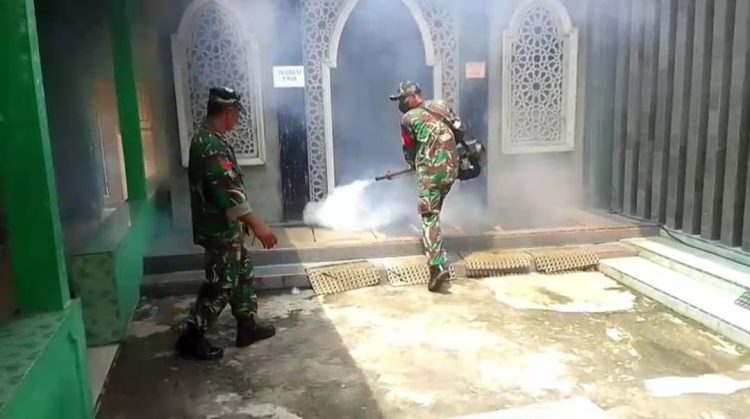 Babinsa Juwana : Langkah Cepat Cegah Penyebaran Demam Berdarah