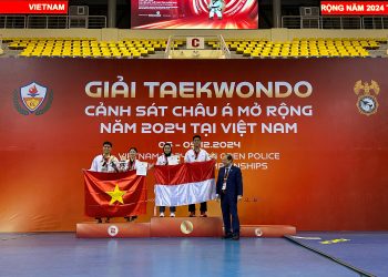 Polri Harumkan Nama Indonesia di Ajang Taekwondo Internasional