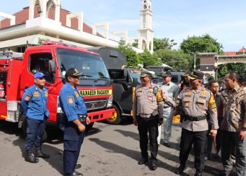 Kesiapan Personel dalam Operasi Lilin 2024 di Apel Polresta Pati