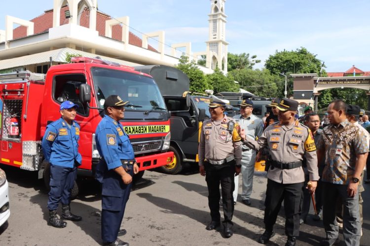 Kesiapan Personel dalam Operasi Lilin 2024 di Apel Polresta Pati