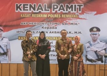 Pisah Sambut Pejabat Polres Rembang Berlangsung Khidmat