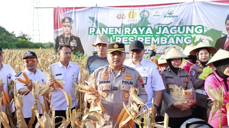 Kapolres Rembang Dukung Ketahanan Pangan Nasional