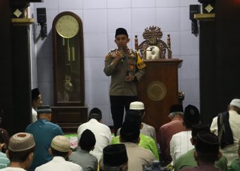 Kebersamaan di Bulan Penuh Berkah, Wakapolres Rembang Safari Ramadan