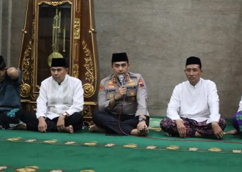 Jalin Kedekatan, Polres Kudus dan MUI Buka Puasa Bersama