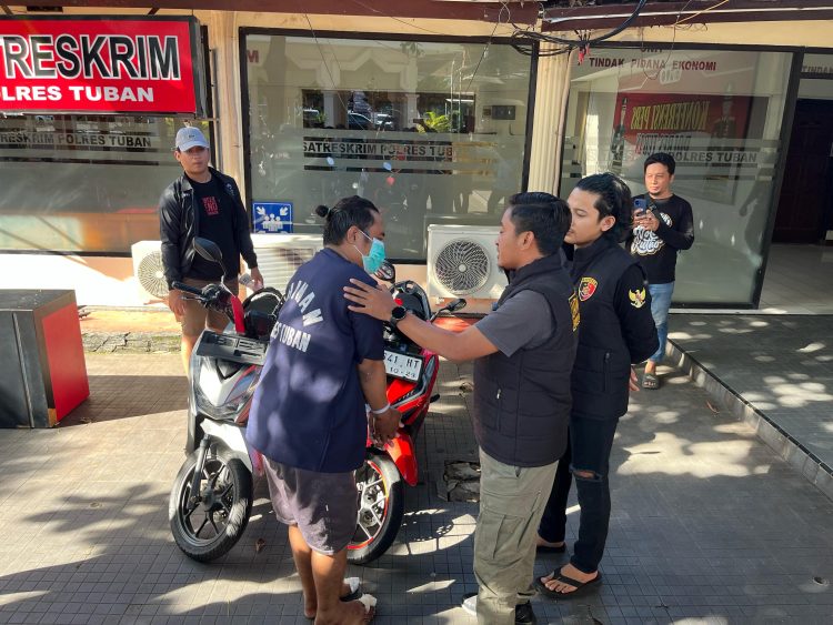 Resahkan Warga Tuban, Kanit Jatanras Polres Tuban Bekuk Pelaku Curanmor