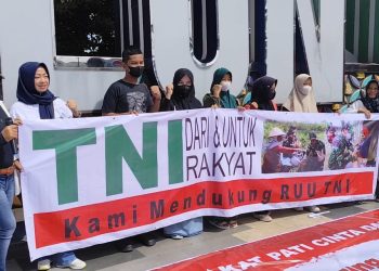Aksi Damai di Pati, Masyarakat Nyatakan Sikap Dukung UU TNI