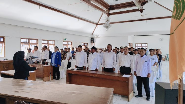 H. Utomo Resmi Jabat Ketua KUD Sarono Mino, Siap Wujudkan Koperasi Mandiri