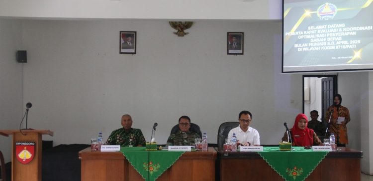 Rapat Optimalisasi Serapan Gabah dan Beras
