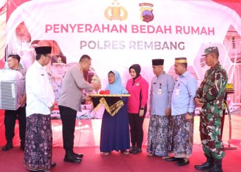 Kepedulian Polres Rembang Jadi Inspirasi, Rumah Ibu Sumarmi Kini Layak dan Nyaman