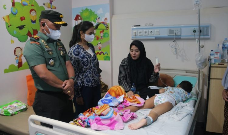Anak Warakawuri Sakit, Dandim Pati Gerak Cepat Berikan Bantuan