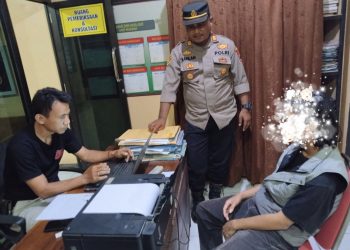 Tawuran Gegerkan Sukolilo, Polisi Amankan Celurit dan Gelandang Dua Pemuda