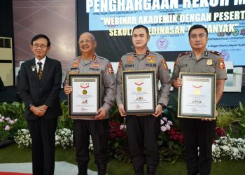 Lewat Rekor MURI, Kepala Sespimma Polri Komitmen Kepemimpinan Presisi