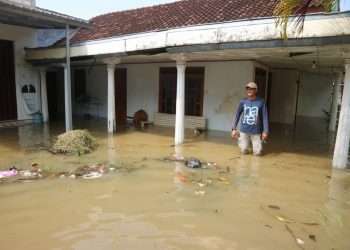 Kebutuhan Logistik di Harapkan, Warga Tunggulsari Bertahan Dalam Banjir
