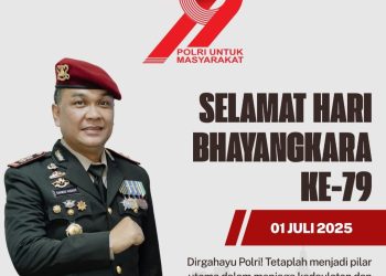 HUT Bhayangkara ke-79, AKBP Rahmad Hidayat : Polri Semakin Dekat Masyarakat