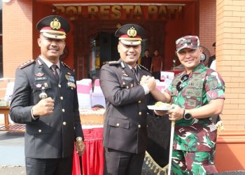 Momen Ultah Bhayangkara, Dandim Pati : Simbol Persatuan TNI-Polri di Pati