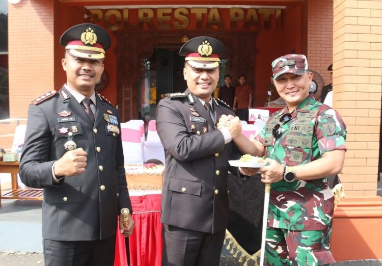 Momen Ultah Bhayangkara, Dandim Pati : Simbol Persatuan TNI-Polri di Pati