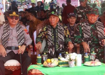 Dandim 0718/Pati, Kapolresta Pati dan Kepala Dinas Pemberdayaan Masyarakat dan Desa (Dispermades)