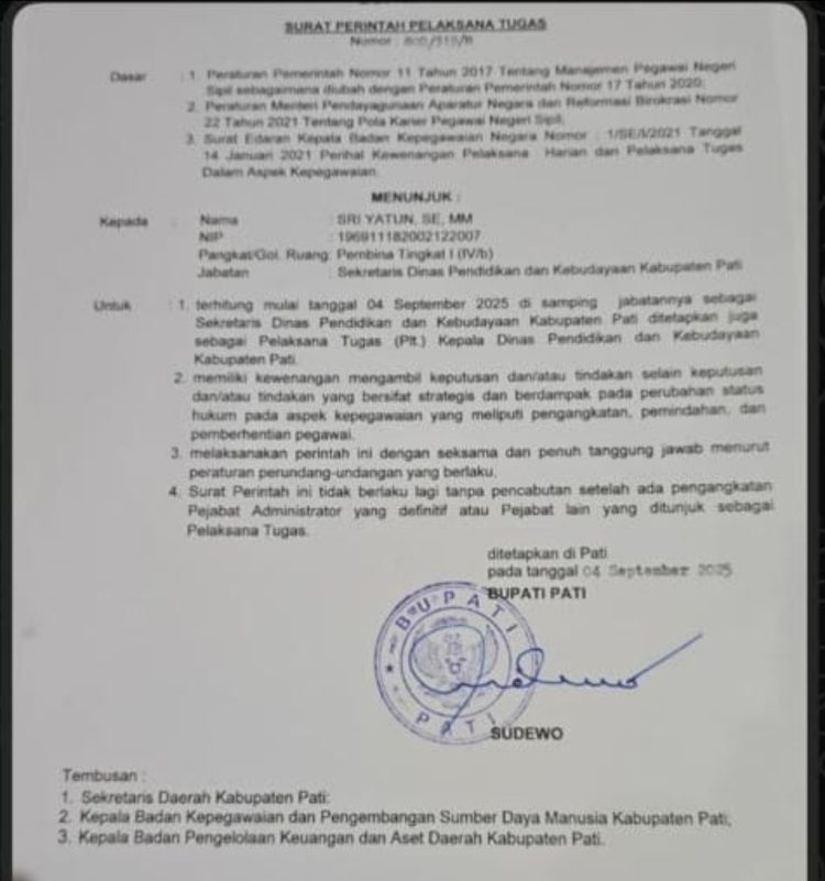 Sorotan Publik Kembali Mengarah ke Sriyatun, Jabatan Strategis