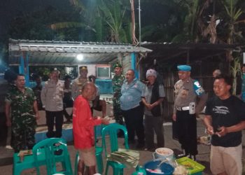 Gencarkan Patroli, TNI – Polri dan Forkopimcam Pantau Satkamling