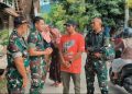 TNI dan Warga Pacing Bersatu, Lingkungan Bersih Terwujud Lewat Karya Bakti Yonif TP 888/SS