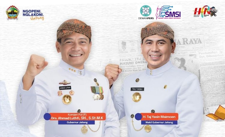 HPN 2026, Gubernur Jateng Gandeng SMSI Perketat Kerjasama Perusahaan Pers