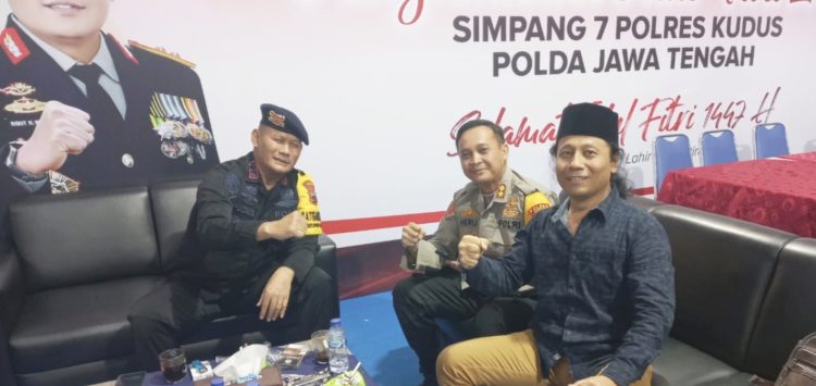 Polri dan Media Cek Pos Terpadu, Siaga Diutamakan