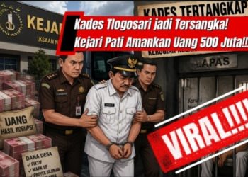 20 Tahun Ancaman Penjara Bagi Kades Tlogosari, Kasi Intel : Korupsi Senilai 805 Juta