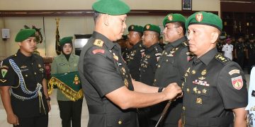 Sertijab Pejabat Utama, Kapendam Berganti Letkol Inf. Jon Young Saragi