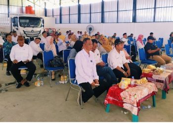 Launching KDMP Lengkong , Kades dan TNI – Polri Kompak