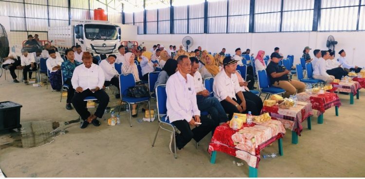 Launching KDMP Lengkong , Kades dan TNI – Polri Kompak